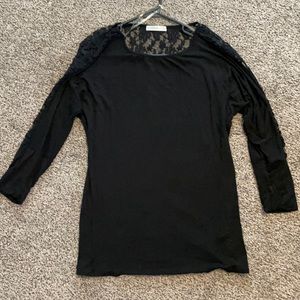 Black long sleeve shirt